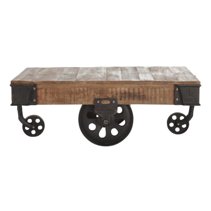 Table basse industrielle bois metal maison du monde