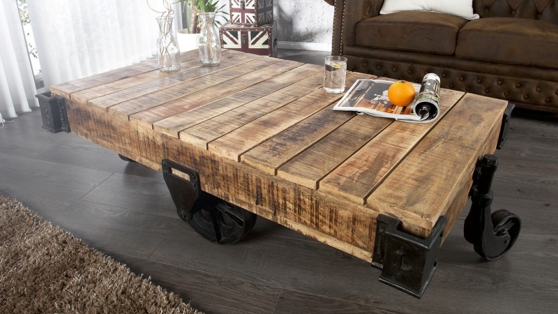 Table basse bois de manguier