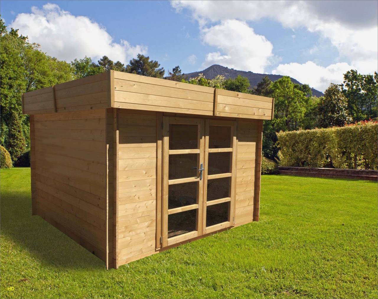 Table basse de jardin en bois castorama