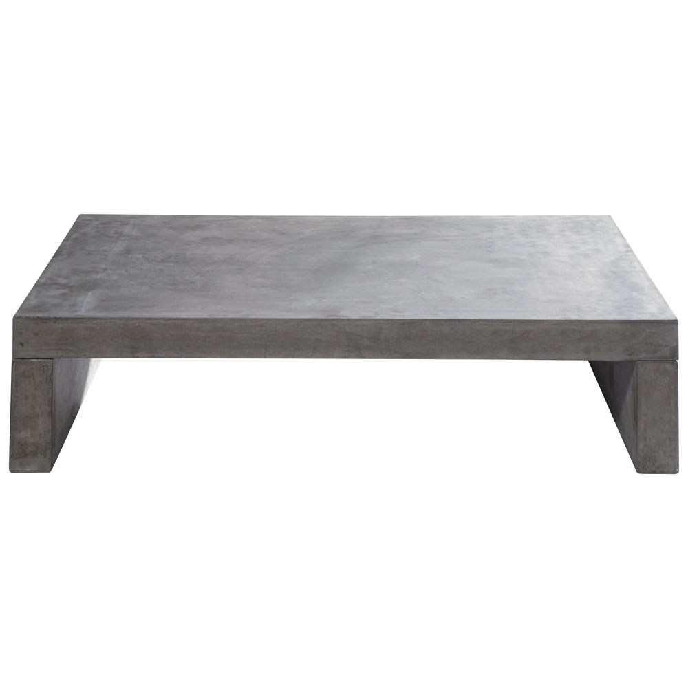 Alinea table basse effet beton