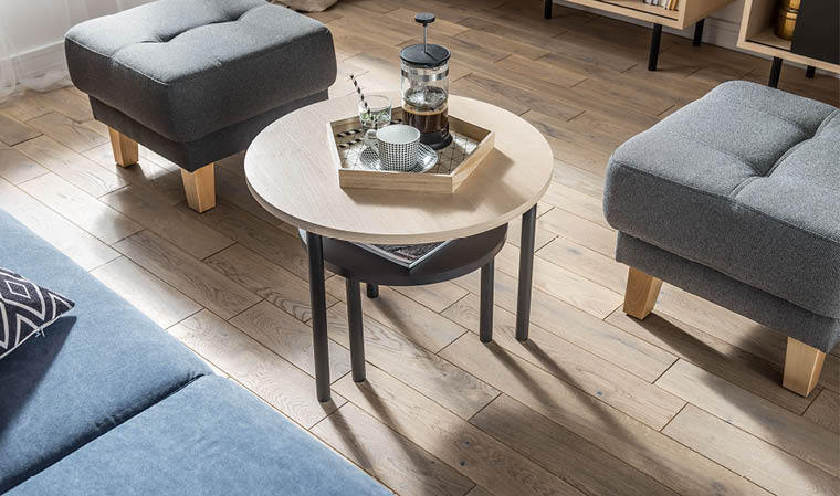 Table basse ronde 3 pieds