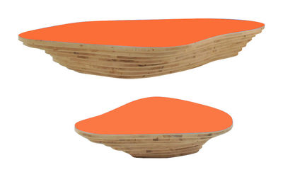 Table basse orange