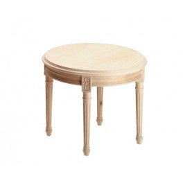 Table basse bois louis 16
