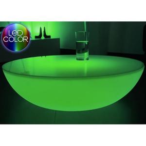 Table basse design lumineuse