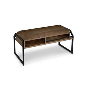 Menzzopremium table basse relevable carrera chêne clair
