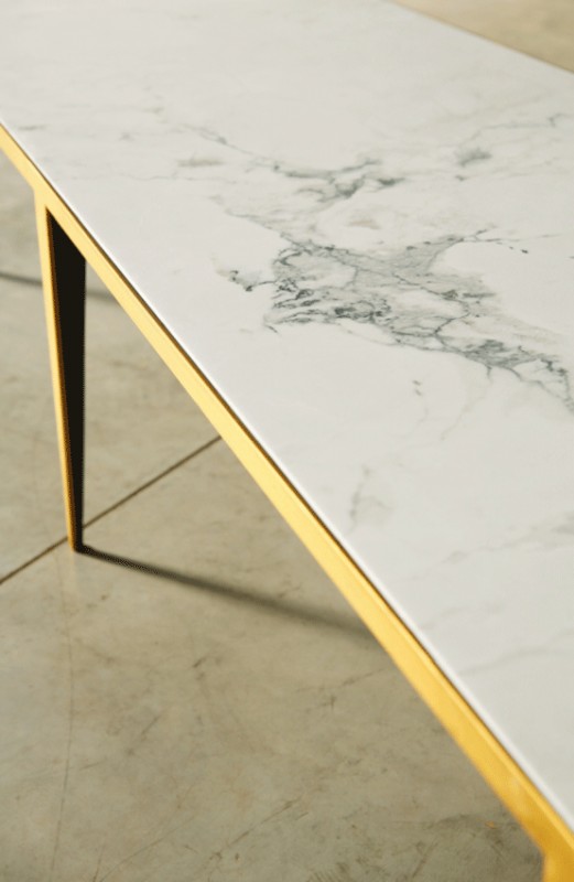 Table basse marbre carrare