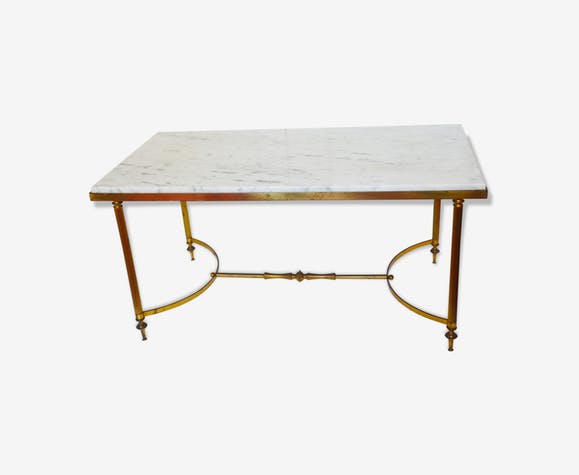 Table basse marbre vintage