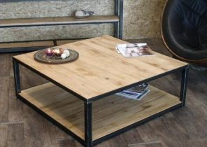 Table basse de jardin en bois o ogardone