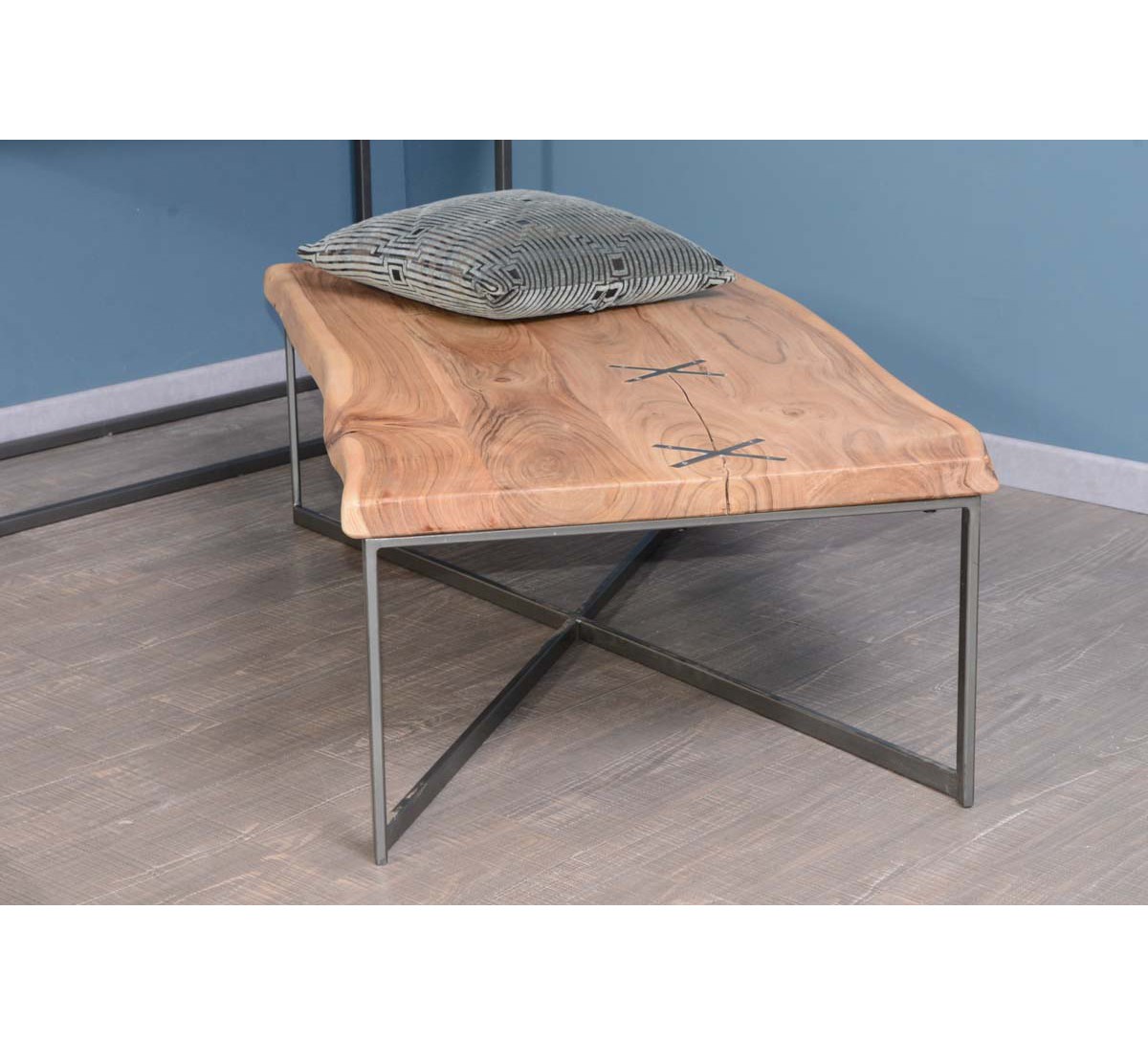 Plateau bois pour table basse