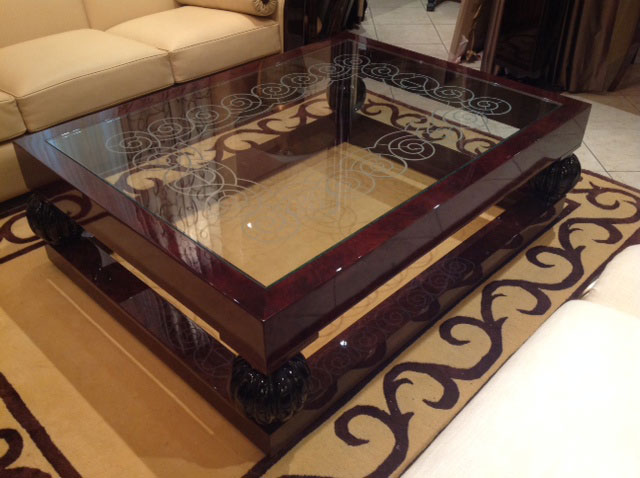 Modele de table basse en bois