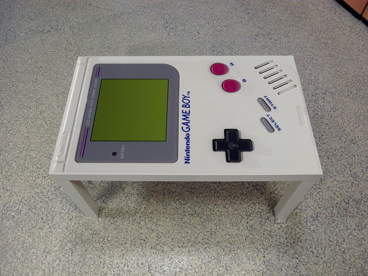 Table basse jeux video