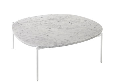 Table basse marbre blanc