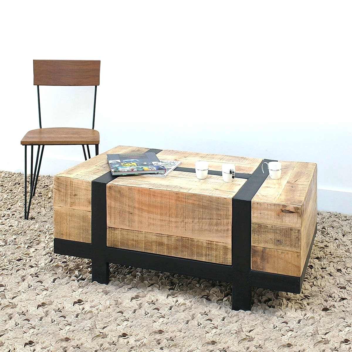 Table basse en bois a faire soi meme