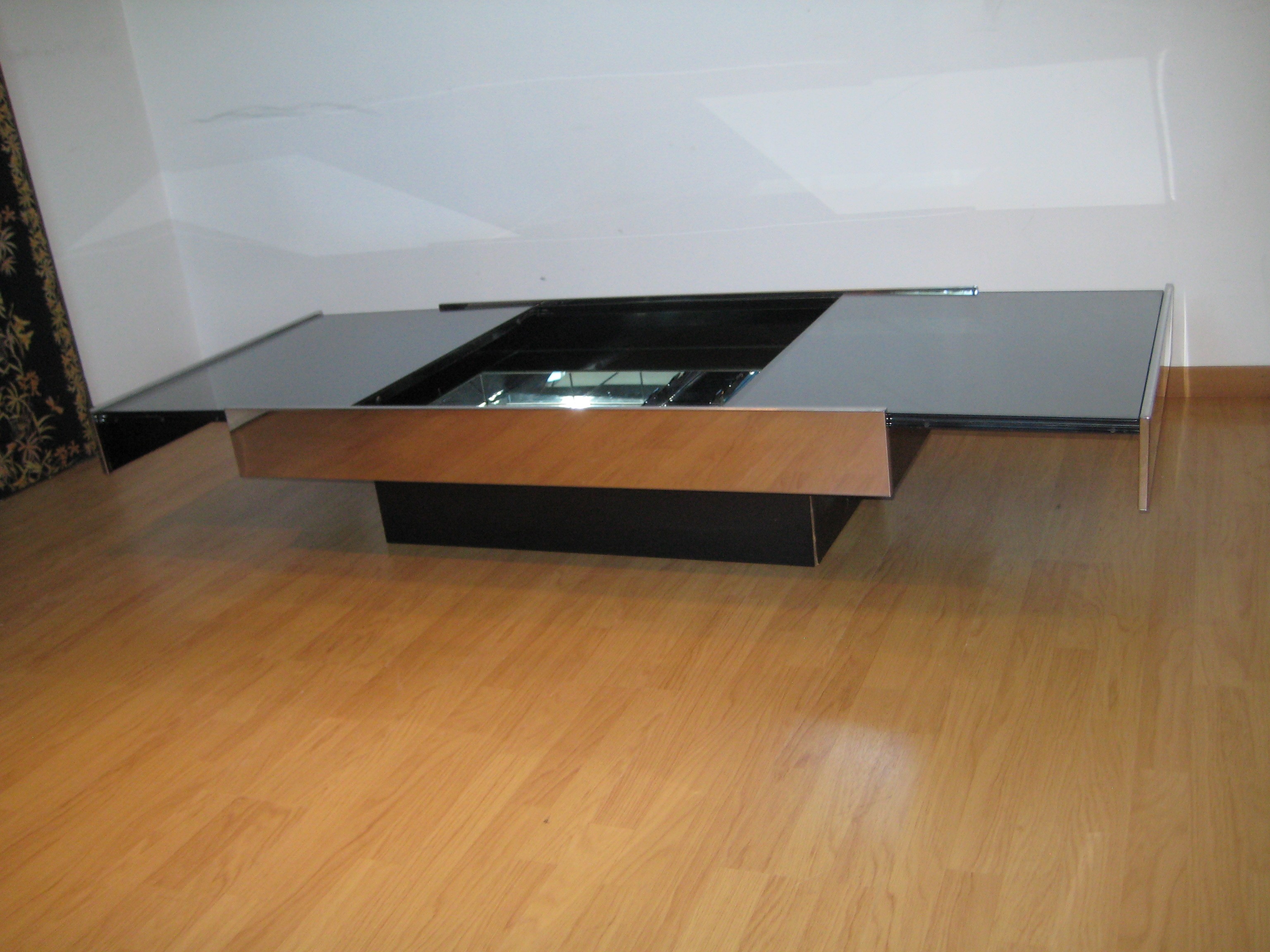 Table basse ouvrante