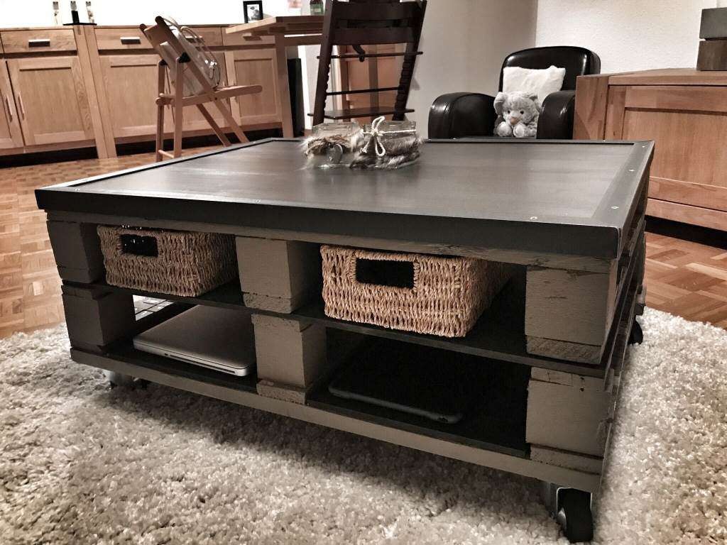 Vente table basse en palette