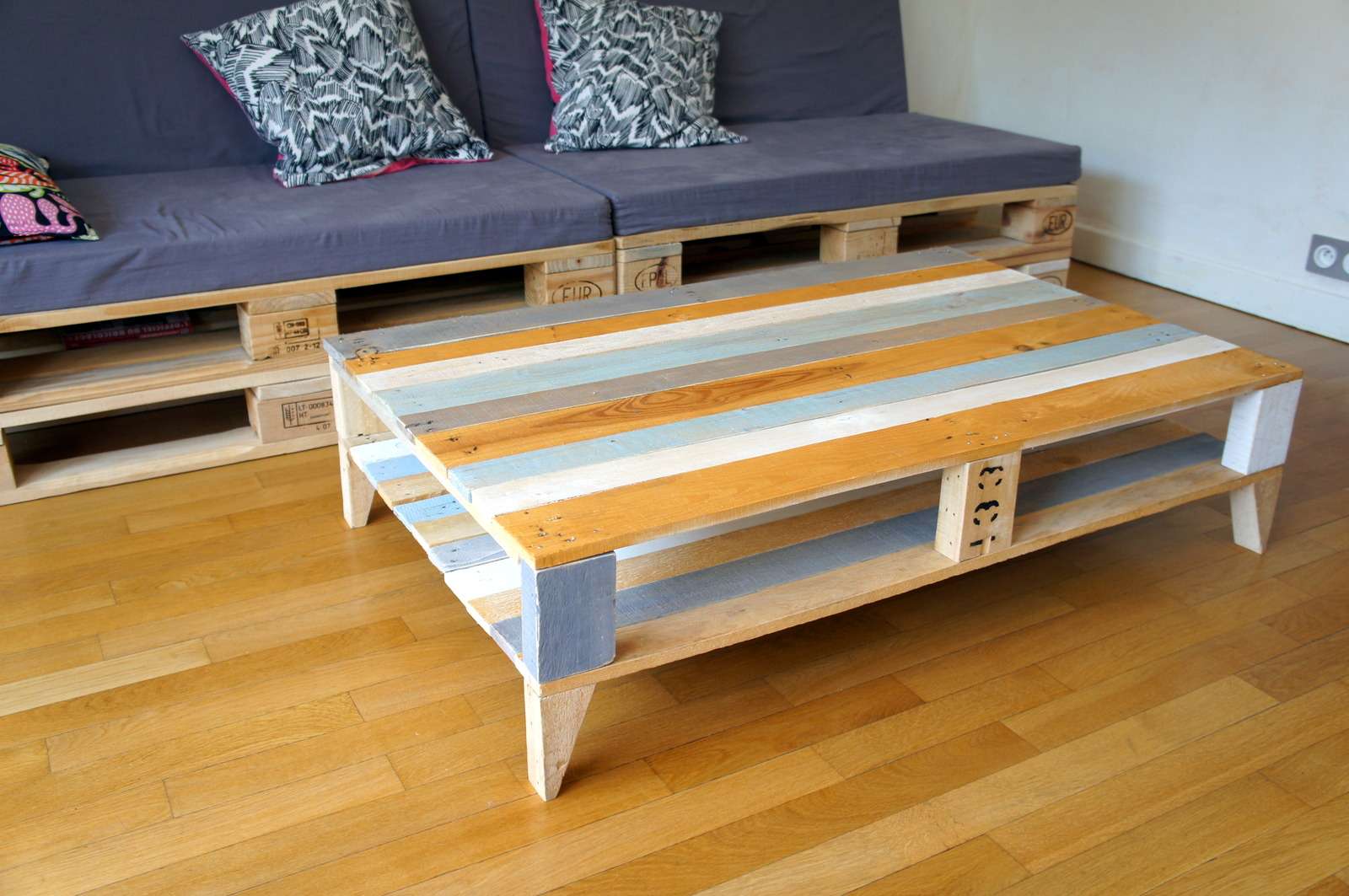 Table basse 1 palette