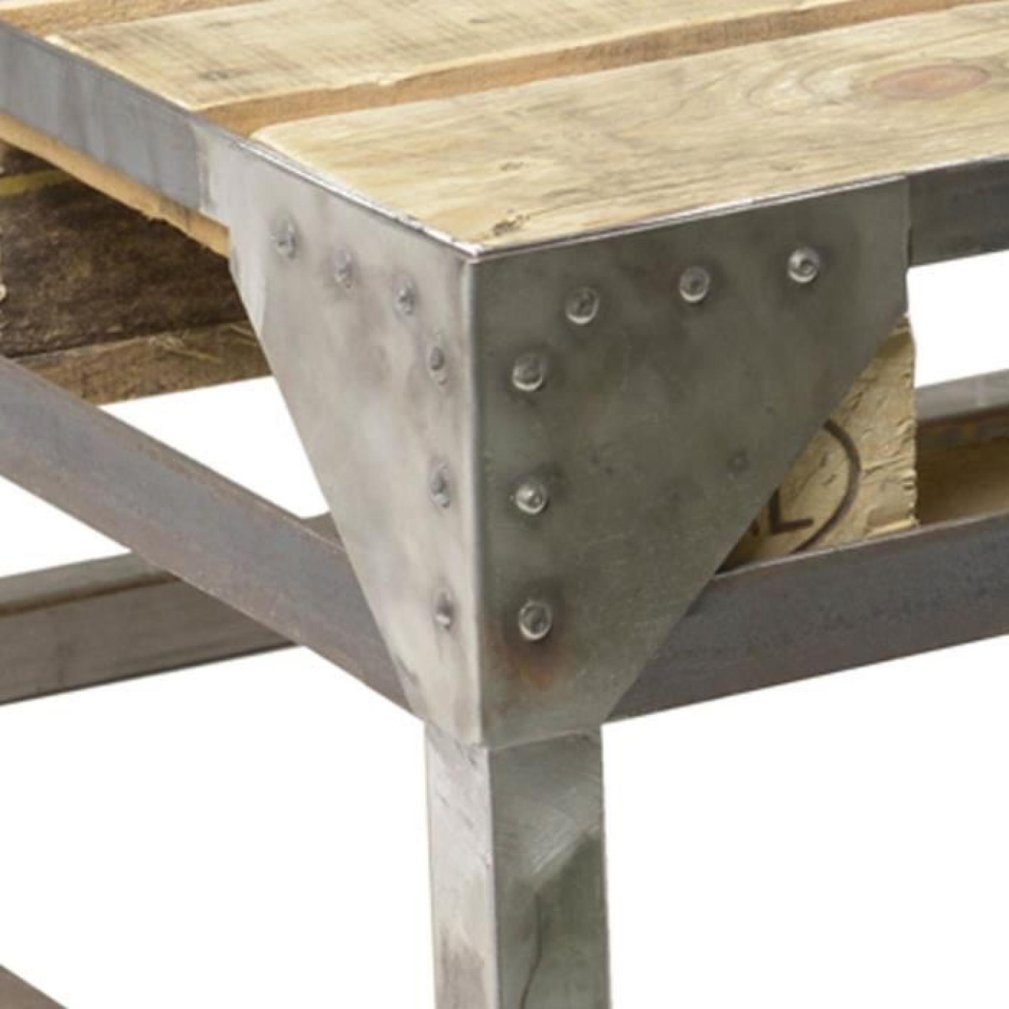Table basse en palette pas cher