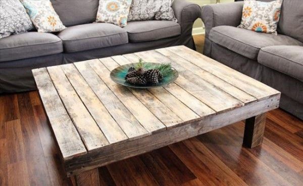 Construire table basse en palette