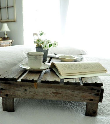 Table basse avec bois de palette