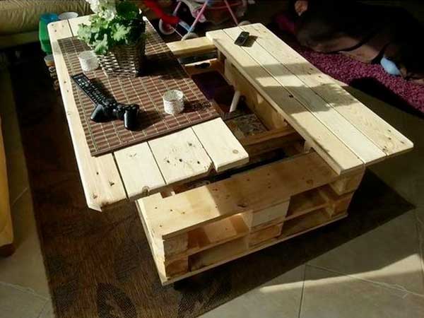 Comment fabriquer sa table basse en palette