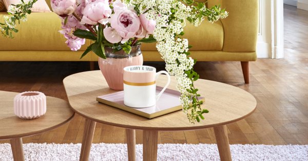 Table basse salon en bois