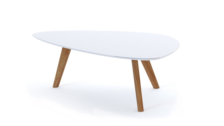 Table basse pietement bois