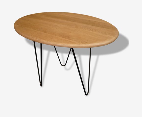 Table basse bois epingle