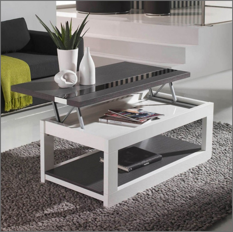 Roulette pour table basse relevable