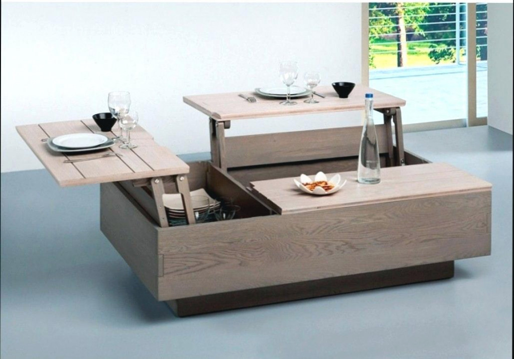 Table basse relevable plateau céramique