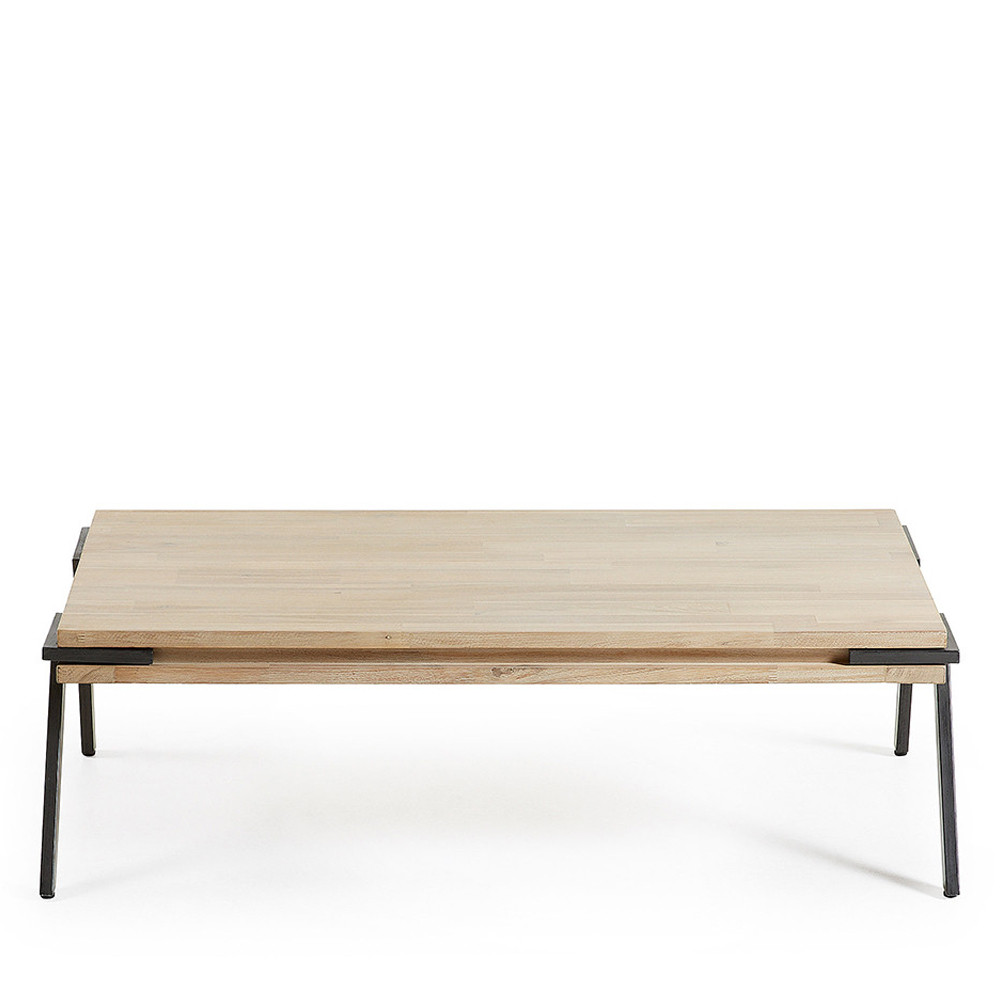 Table basse bois rectangle
