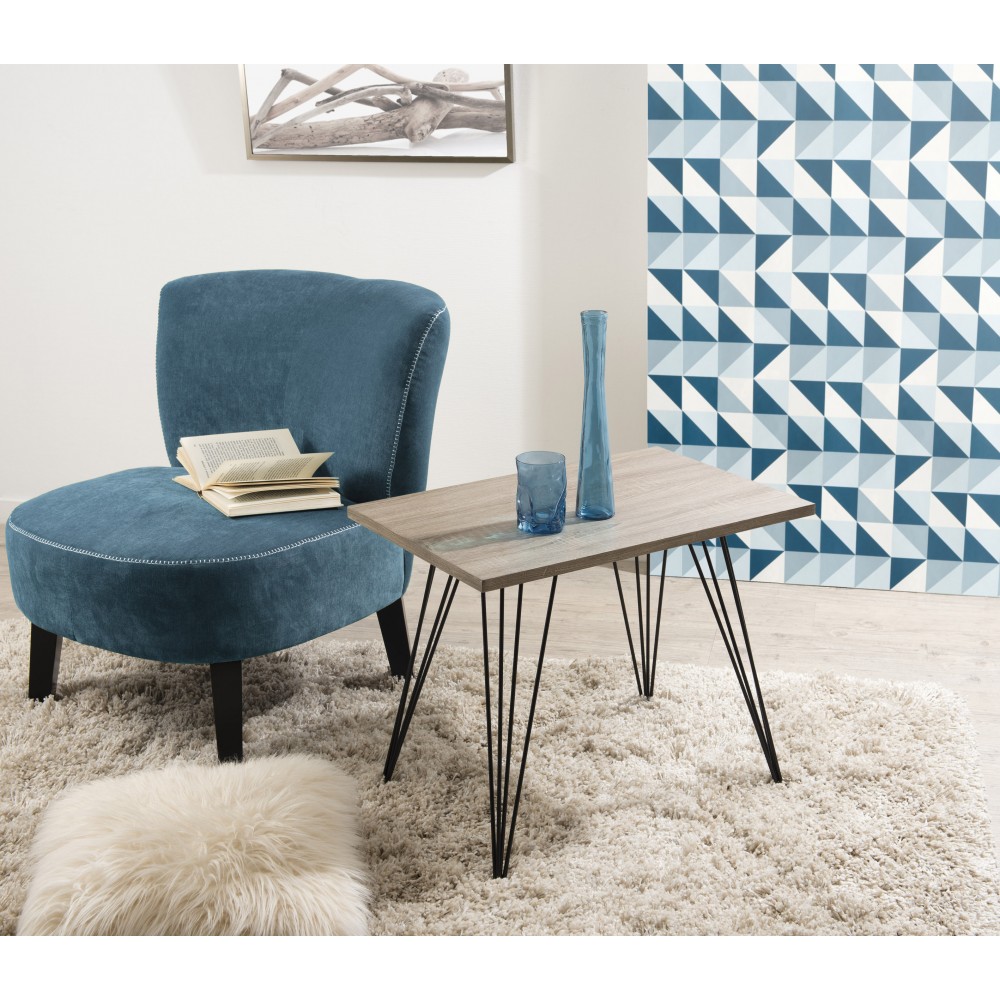Table basse pied epingle