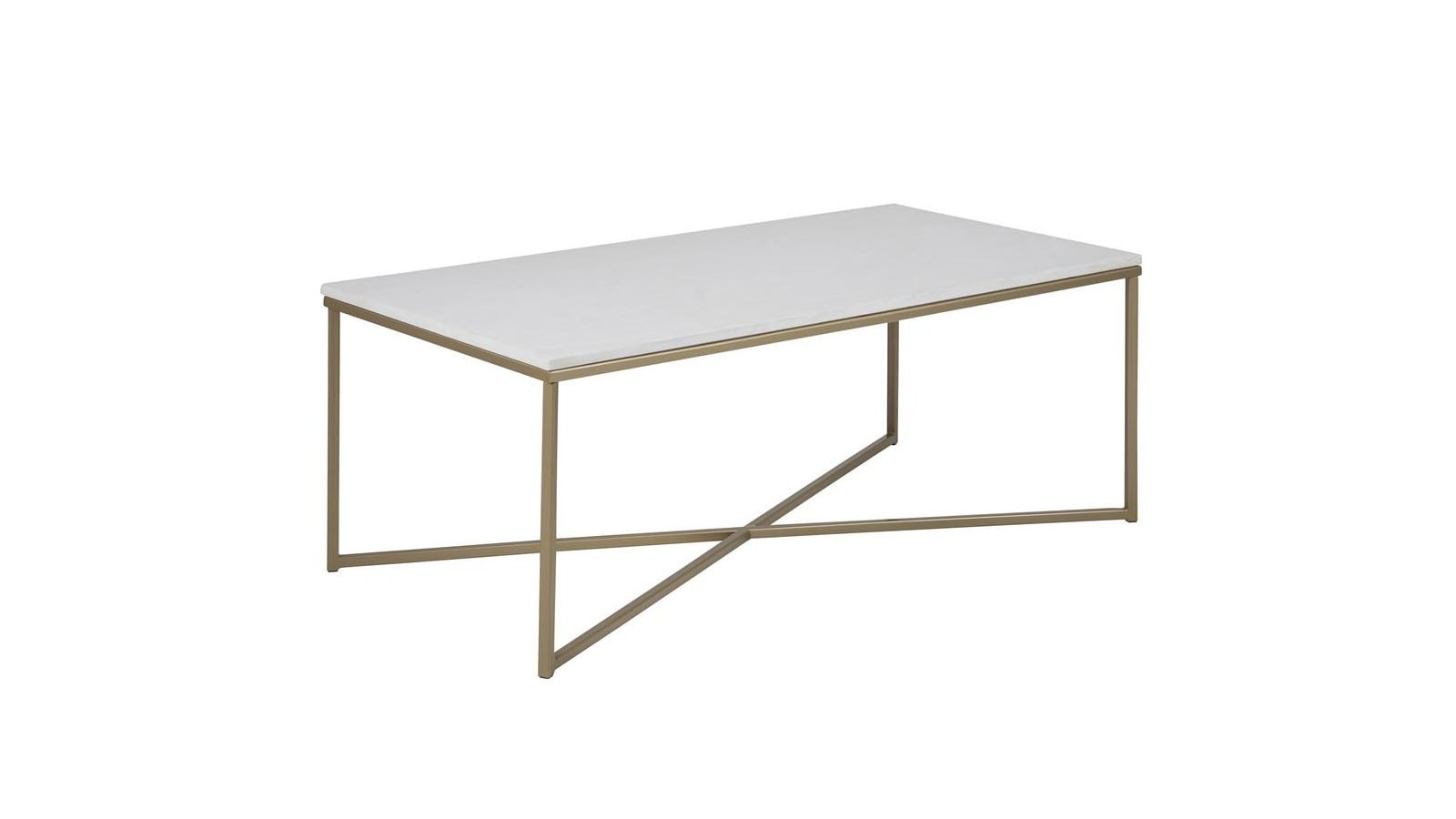 Table basse rectangulaire marbre