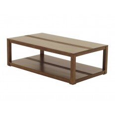 Table basse rectangulaire bois clair