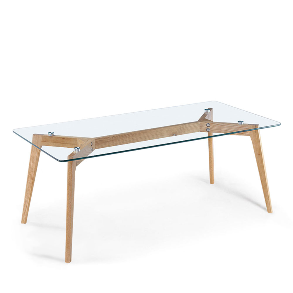 Table basse verre