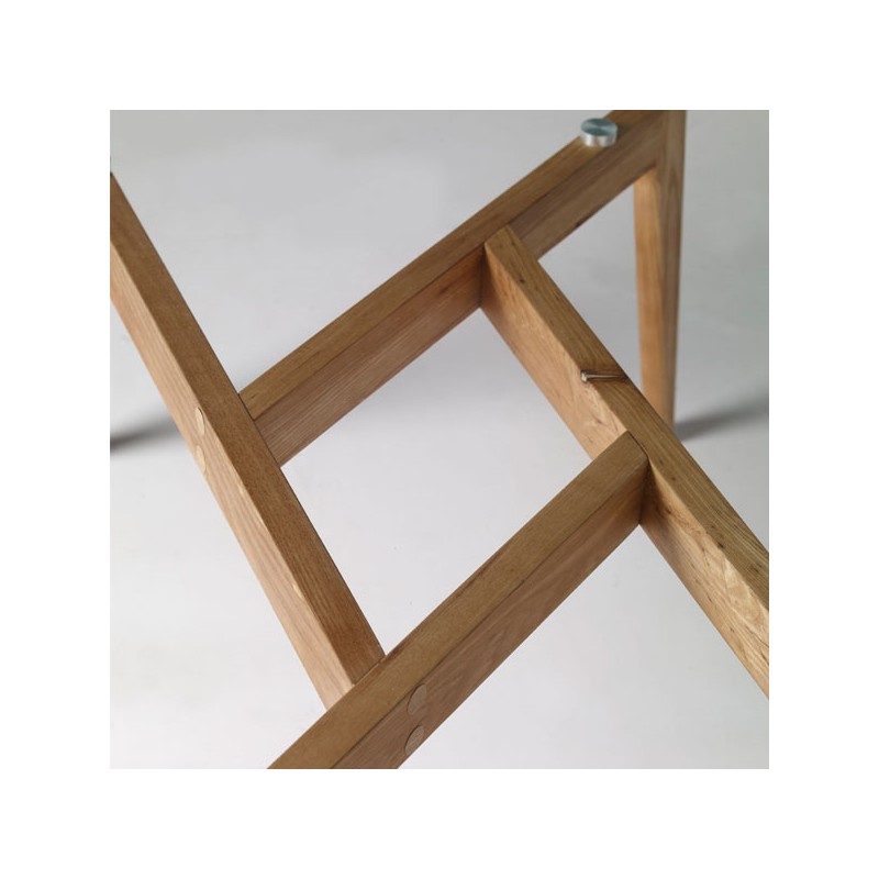 Petite table basse rectangulaire bois