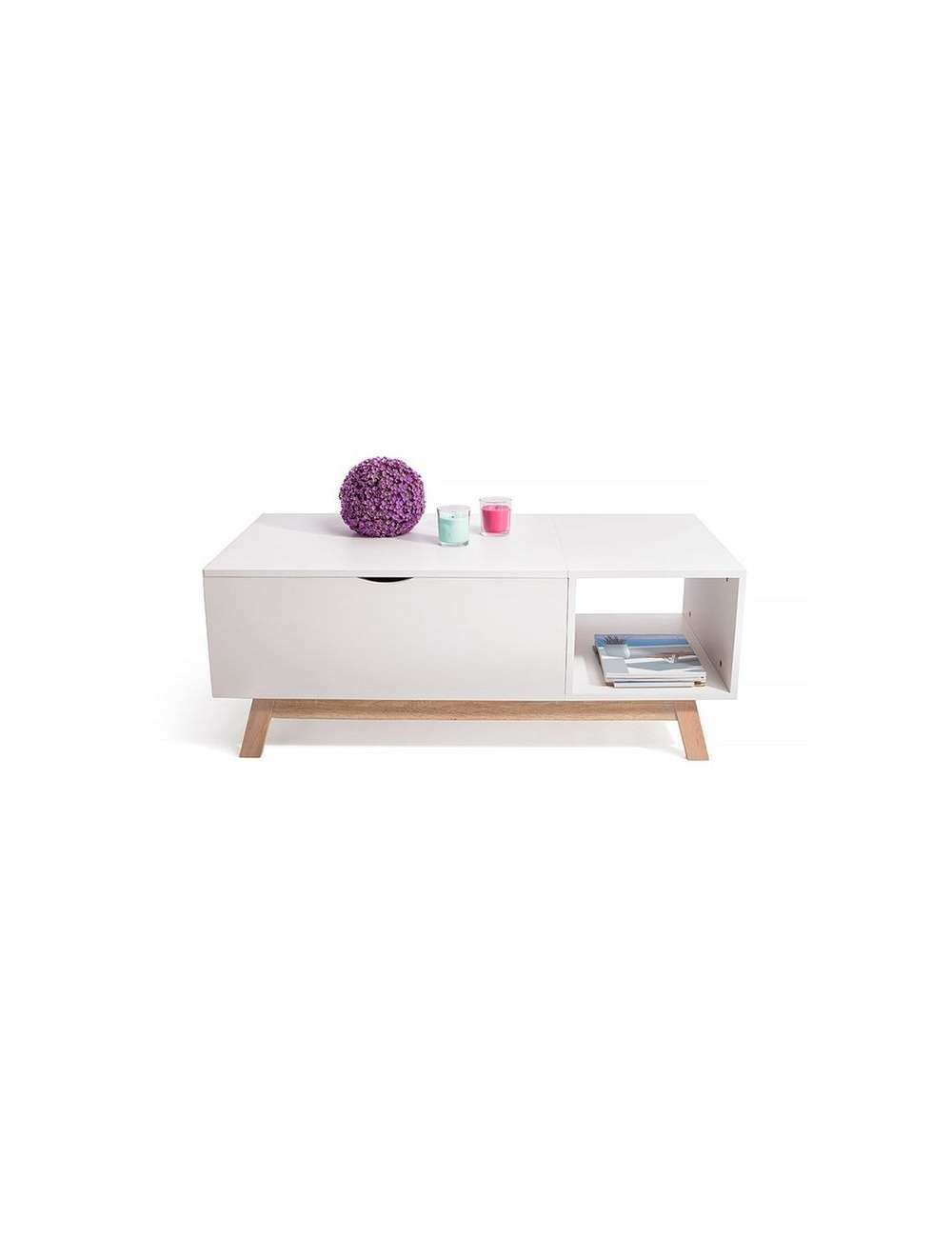 Table basse relevable modul