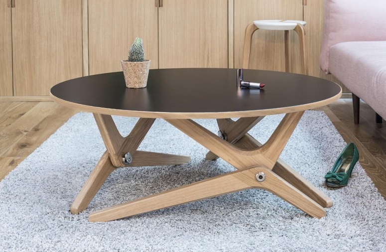 Table relevable basse