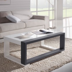 Table basse relevable blanche - fenda