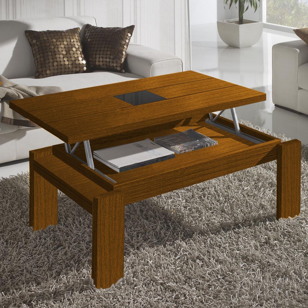 Table basse en bois industriel