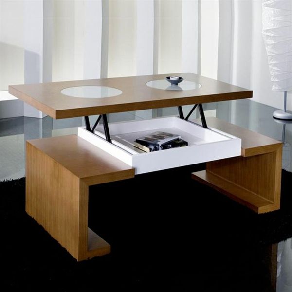 Table basse relevable ninon