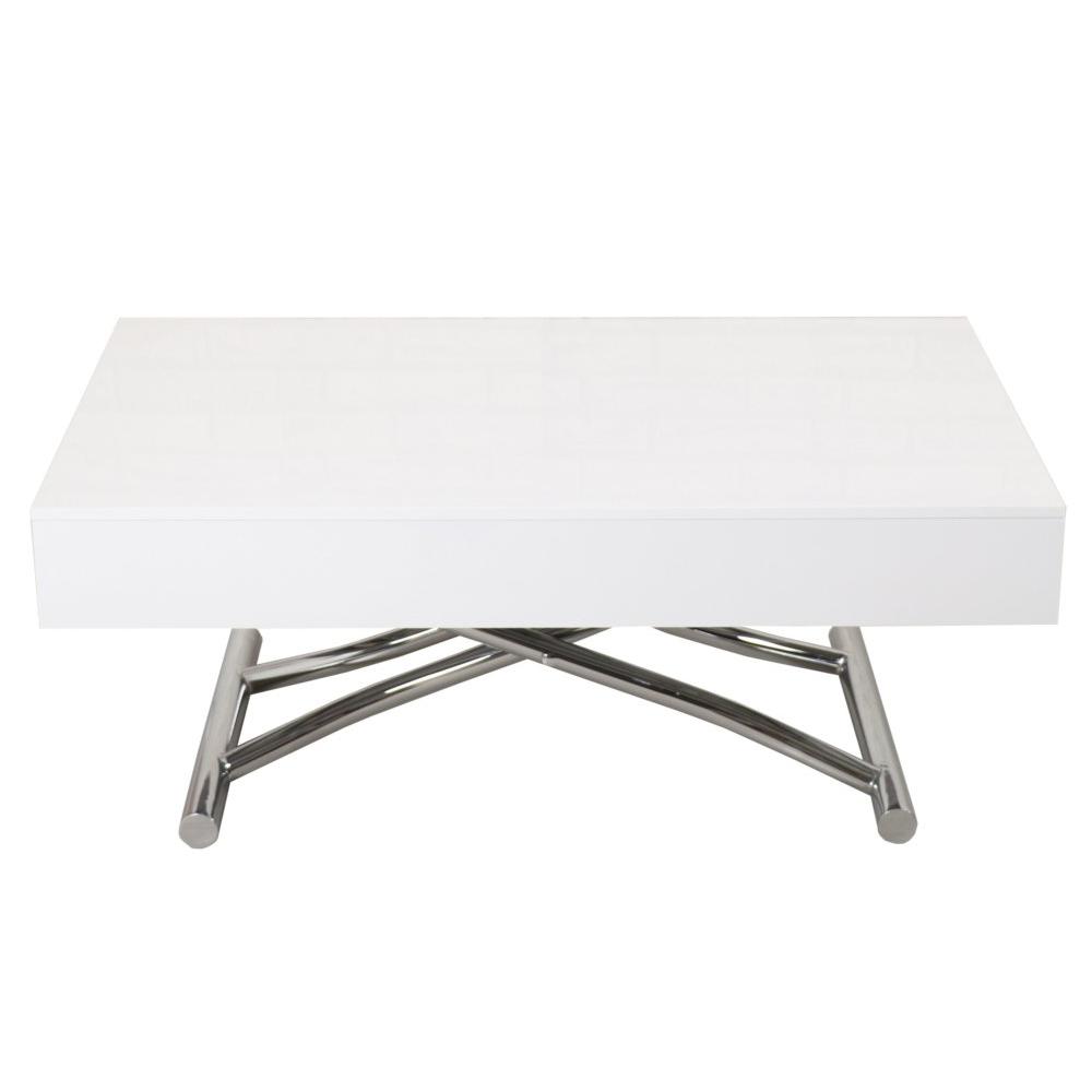 Table basse relevable extensible 12 couverts