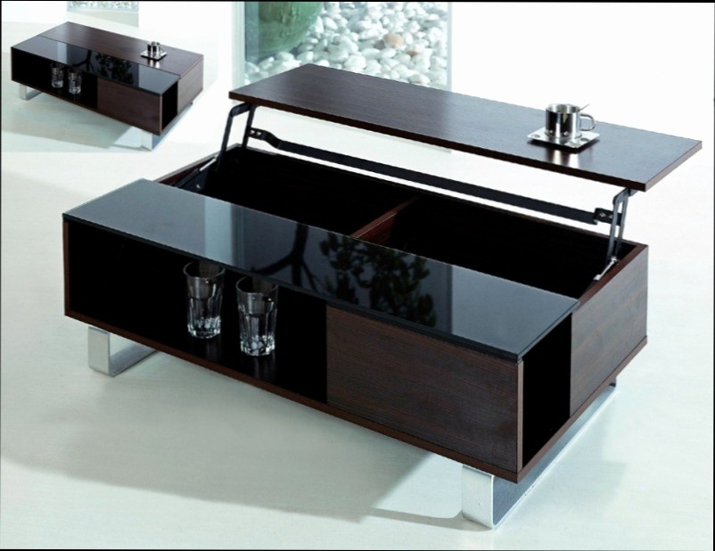 Table basse plateau relevable but