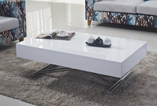 Table basse relevable et extensible but