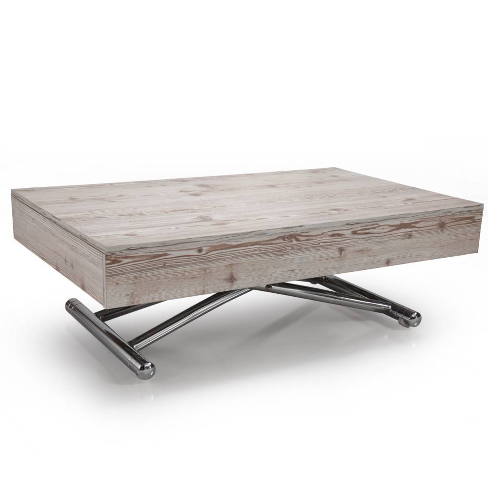 Table basse plateau relevable ceramique