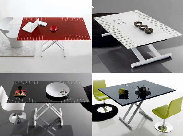 Pied de table basse relevable