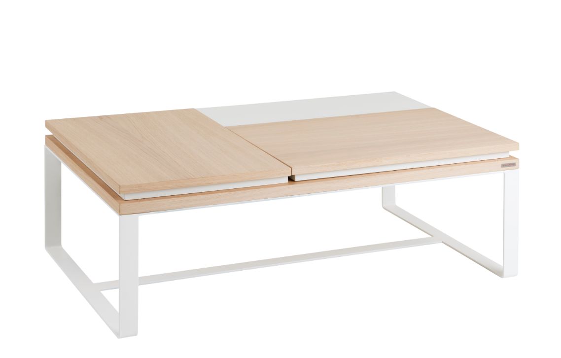 Table basse relevable motard