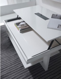 Table basse relevable et transformable