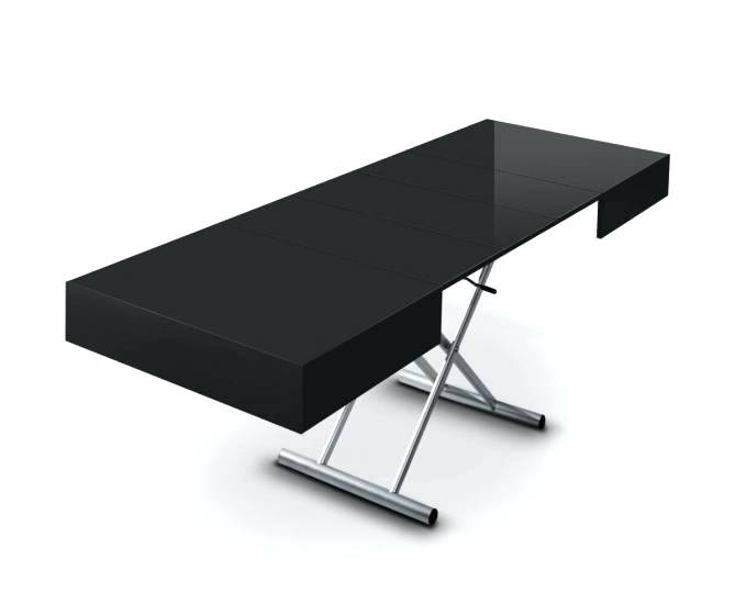 Table basse relevable carrera laqué