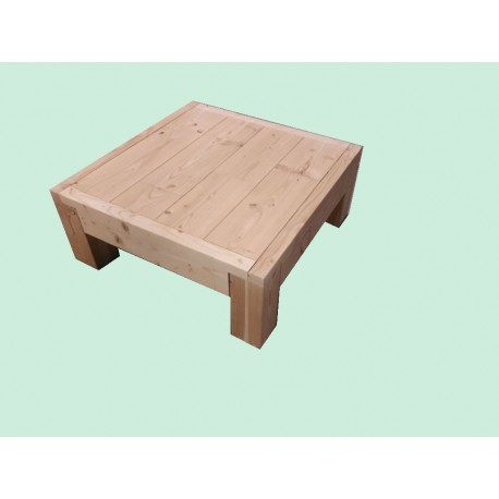 Table basse lame bois