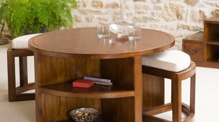 Table basse avec pouf le bon coin